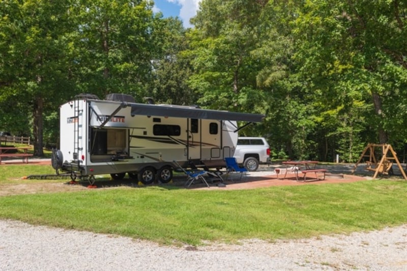 Premium with Patio Pull-Thru RV Site-1